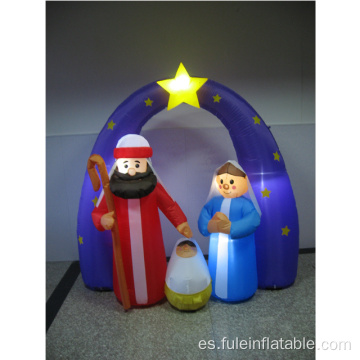 Pesebre Hinchable para Decoración